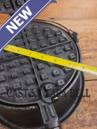 Priced to Sell 1910’s Early Wagner Mfg Co. Sidney O #8 Waffle Iron with Tall Base! - Waffle Iron