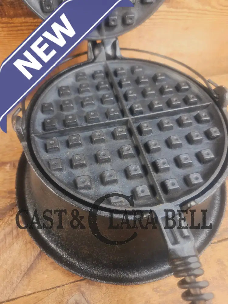 Priced to Sell 1910’s Early Wagner Mfg Co. Sidney O #8 Waffle Iron with Tall Base! - Waffle Iron
