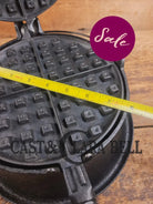 Priced to Sell 1910’s Early Wagner Mfg Co. Sidney O #8 Waffle Iron with Tall Base! - Waffle Iron