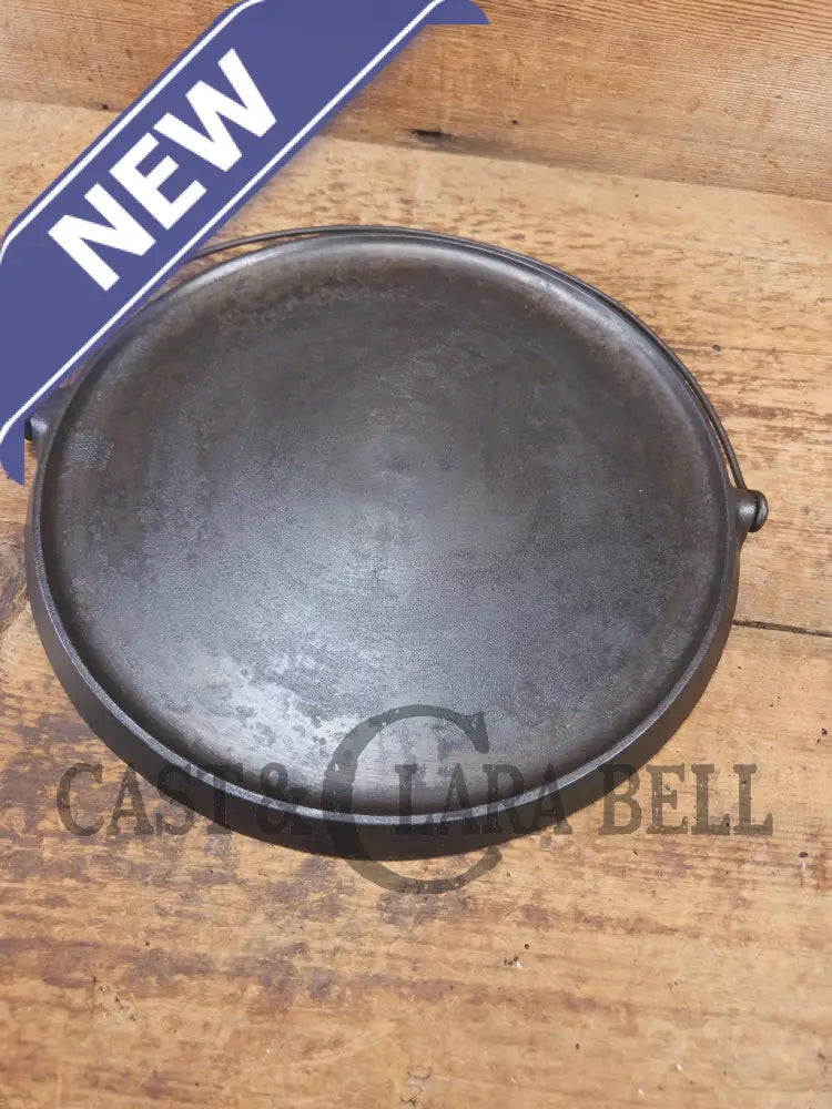 Priced To Sell: 1910’s Era Griswold Slant Logo No. 12 Round Griddle Bailed 741. ERIE. Perfect Pizza Griddle - Griddle