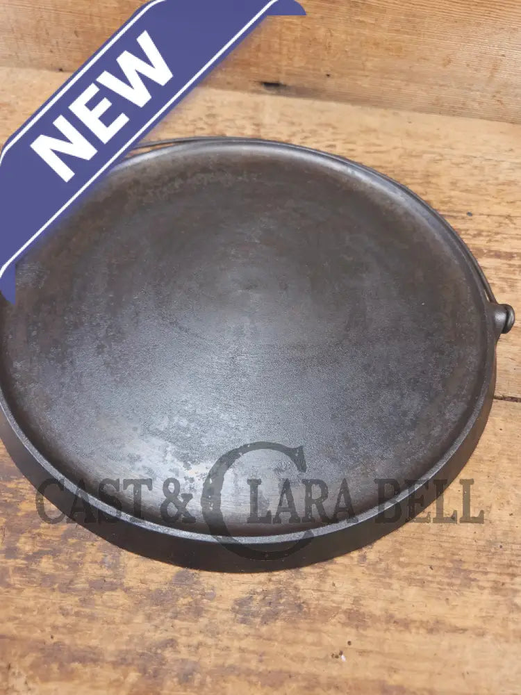 Priced To Sell: 1910’s Era Griswold Slant Logo No. 12 Round Griddle Bailed 741. ERIE. Perfect Pizza Griddle - Griddle