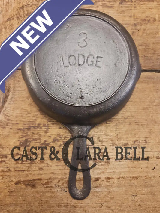 Priced to sell! 1910’s Lodge #3 Skillet with Heat Ring and Arc Logo! Perfect egg skillet for any cook! Skillet