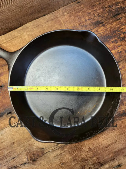 Priced To Sell! 1920’S Beautiful Wagner Ware #9 Cast Iron Skillet. See Pictures! Skillet