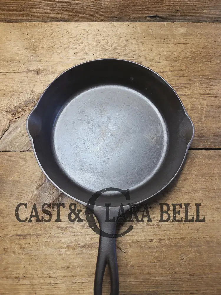 Priced to Sell! 1920’s Era Wagner Ware Sidney O. #7D Skillet with Heat Ring. Great value because of small pitted area