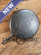 Priced To Sell! 1920’s Griswold #8 Skillet with Large Block Logo and Smooth Bottom 704 Skillet