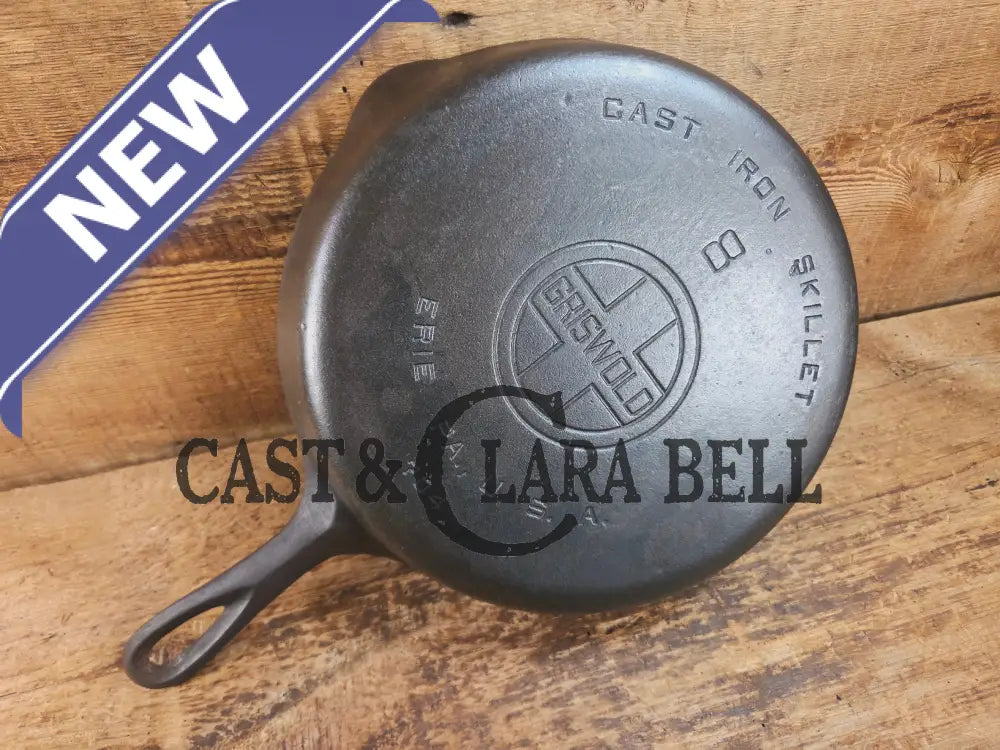 Priced To Sell! 1920’s Griswold #8 Skillet with Large Block Logo and Smooth Bottom 704 Skillet