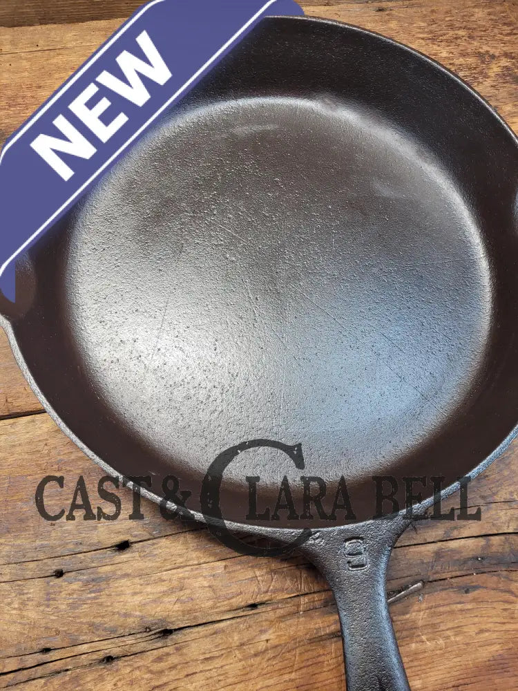 Priced To Sell! 1920’S Griswold’s Victor #9 Skillet With Heat Ring 723. Awesome Daily User!