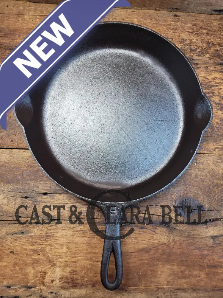 Priced To Sell! 1920’S Griswold’s Victor #9 Skillet With Heat Ring 723. Awesome Daily User!