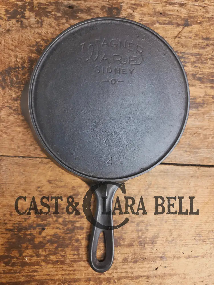 Priced to Sell 1920’s Wagner #4 Skillet with Heat Ring Single digit 4 Skillet