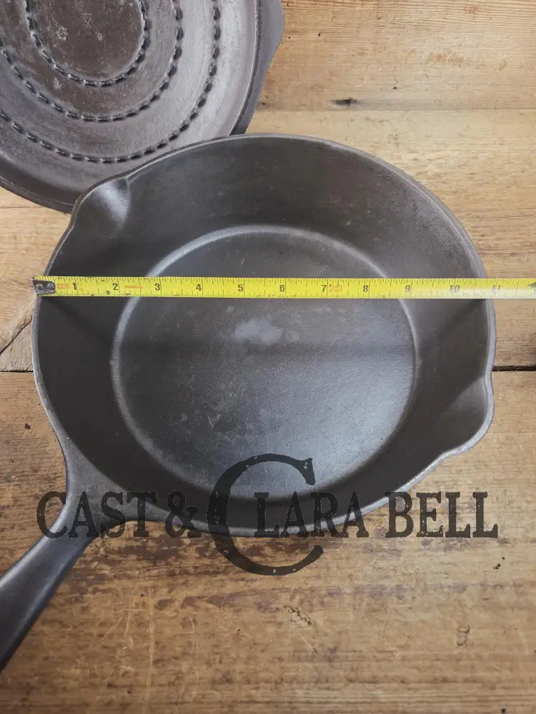 Priced to Sell! 1920’s Wagner Ware #8 Deep Skillet with Lid. Perfect chicken fryer! Restored and Ready to Use! SC24