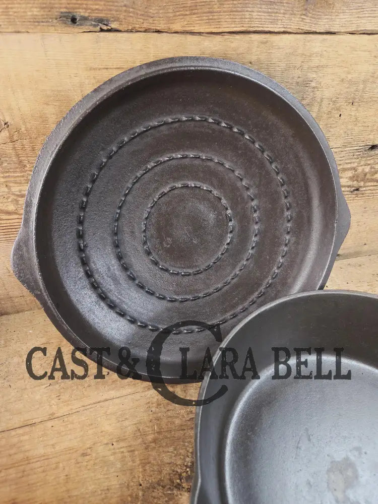 Priced to Sell! 1920’s Wagner Ware #8 Deep Skillet with Lid. Perfect chicken fryer! Restored and Ready to Use! SC24