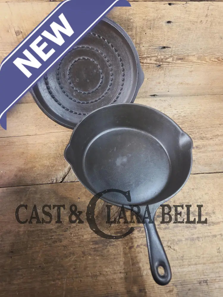 Priced to Sell! 1920’s Wagner Ware #8 Deep Skillet with Lid. Perfect chicken fryer! Restored and Ready to Use! SC24