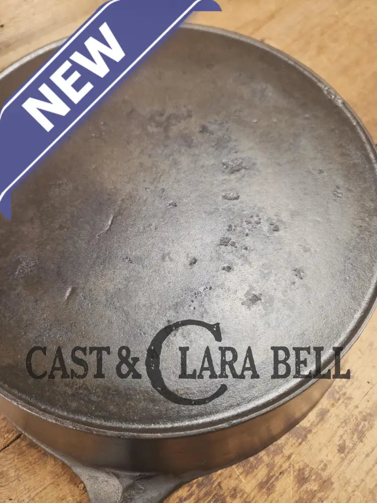 Priced to Sell! 1920’s Wagner Ware #8 Deep Skillet with Lid. Perfect chicken fryer! Restored and Ready to Use! SC24