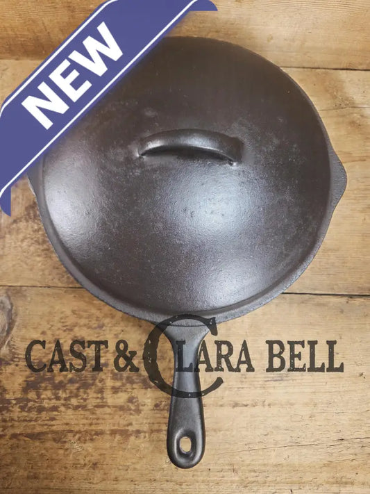 Priced to Sell! 1920’s Wagner Ware #8 Deep Skillet with Lid. Perfect chicken fryer! Restored and Ready to Use! SC24