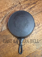 Priced to Sell! 1924 Wagner made National / WagnerWare dual logo #7 Center logo cast iron skillet with Heat Ring 1057 D