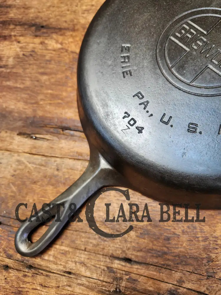 Priced To Sell! 1930’S Classic Griswold #8 Skillet With Large Block Logo And Smooth Bottom 704 Z.