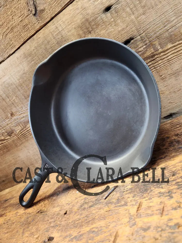 Priced To Sell! 1930’S Griswold #6 Cast Iron Skillet With Large Block Logo 699