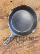 Priced to Sell! 1930’s Griswold #6 ’Duo Chrome’ Cast Iron Skillet with Large Block Logo 699 J - Skillet