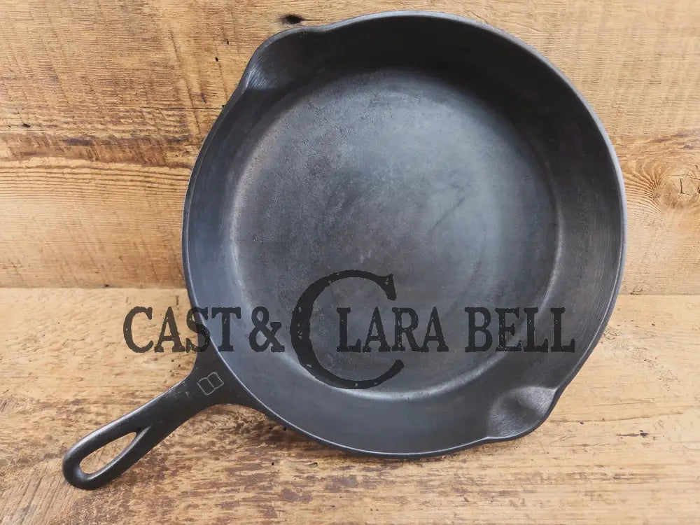 Priced to Sell! 1930’s Griswold #8 Cast Iron Skillet with Large Block Logo 704 A. Fully restored and ready to go Skillet