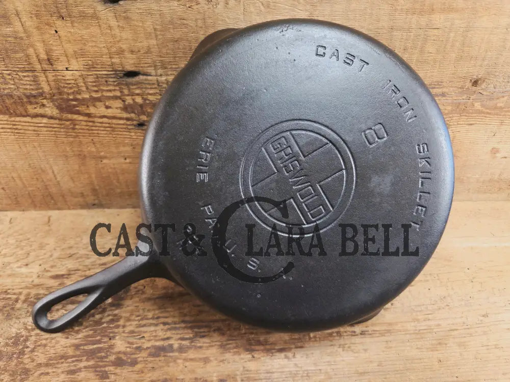Priced to Sell! 1930’s Griswold #8 Cast Iron Skillet with Large Block Logo 704 H. Fully restored and ready to go Skillet