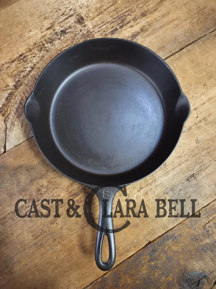 Priced to Sell! 1930’s Griswold #8 Cast Iron Skillet with Large Block Logo 704 K. Fully restored and ready to go Skillet