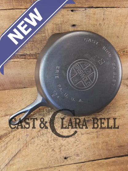 Priced to Sell! 1930’s Griswold #8 Cast Iron Skillet with Large Block Logo 704 K. Fully restored and ready to go Skillet