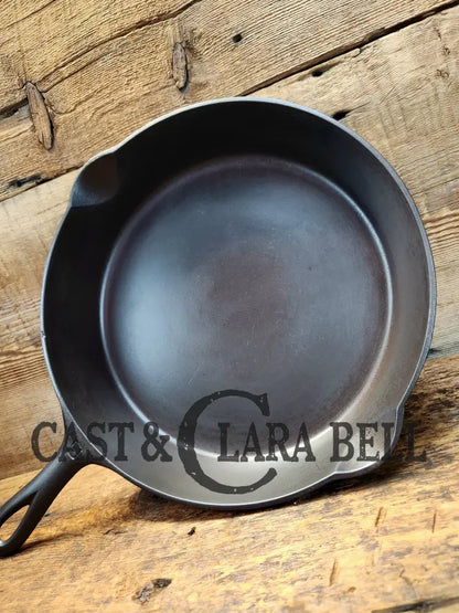 Priced To Sell! 1930’S Griswold #9 Skillet With Large Block Logo And Smooth Bottom 710