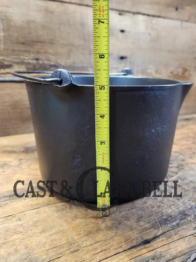 Priced To Sell! 1930’S Versatile Wagner Ware Cast Iron Deep Fat Fryer! Perfect For Campfire