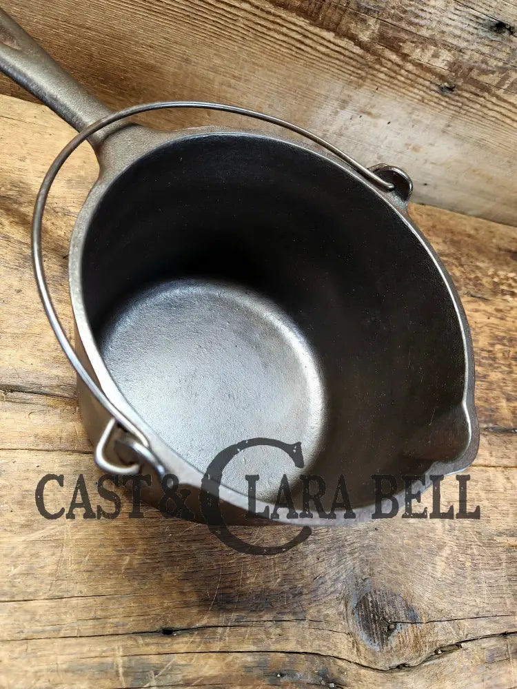 Priced To Sell! 1930’S Versatile Wagner Ware Cast Iron Deep Fat Fryer! Perfect For Campfire