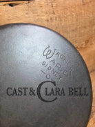 Priced to Sell! 1930’s Wagner Ware #8 Cast Iron Skillet with Stylized Logo 1058 V - Skillet
