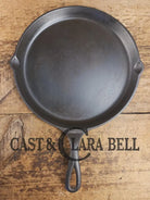 Priced to Sell! 1940’s Griswold #108 Skillet Griddle Large block logo c/n 201. READ Description Skillet