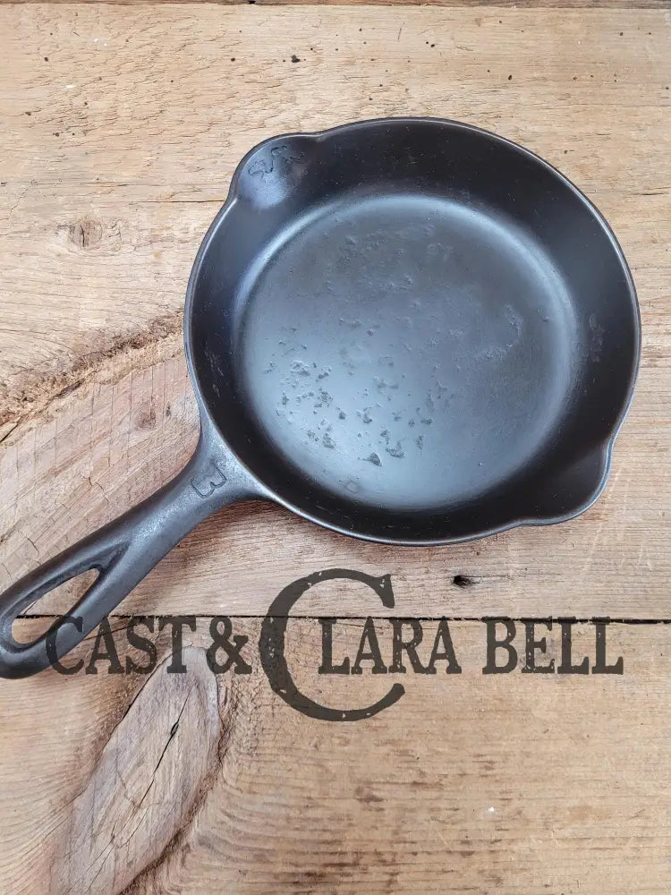 Priced To Sell! 1940’S Griswold No. 3 Cast Iron Egg Skillet With Small Block Logo 709 E