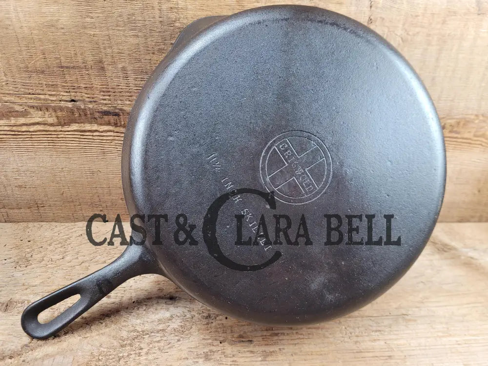 Priced To Sell! 1950’S Wagner Made Griswold #9 Skillet With Smooth Bottom. Fantastic Daily Cooker