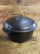 Priced to Sell and HUGE!! 1910’s Griswold Size #10 (835) Dutch Oven with Large Block Logo & (2553 A) Lid. One of the