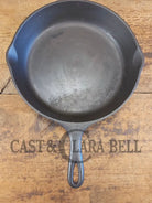 Priced to Sell! Big 1930’s Wagner Ware #10 Cast Iron Skillet with Stylized Logo 1060 C. Great Bacon skillet! - Skillet