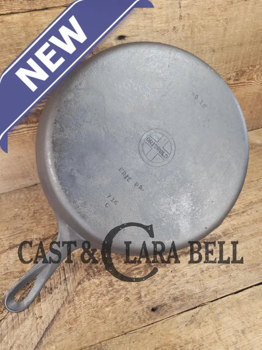 Priced to Sell! Big 1940’s Griswold #10 Skillet Small Block Logo Smooth bottom 716 C. See description for details SC24