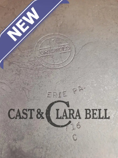 Priced to Sell! Big 1940’s Griswold #10 Skillet Small Block Logo Smooth bottom 716 C. See description for details SC24