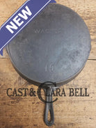 Priced to Sell big bacon skillet. Fully restored 1890’s Era Wagner #10 Block Logo. Sits flat on all cook surfaces. SC24