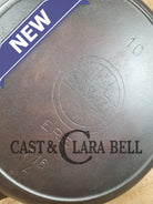 Priced To Sell! Big Skillet Great Price! 1910’S Griswold #10 Skillet Large Slant Logo 716 Erie