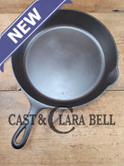 Priced To Sell! Big Skillet Great Price! 1910’S Griswold #10 Skillet Large Slant Logo 716 Erie