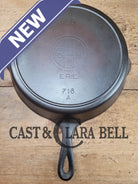 Priced To Sell! Big Skillet Great Price! 1910’S Griswold #10 Skillet Large Slant Logo 716 Erie