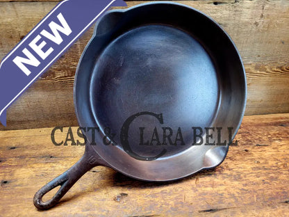 Priced To Sell! Big Skillet Great Price! 1940’S Griswold #10 Skillet Large Block Logo 716. Value