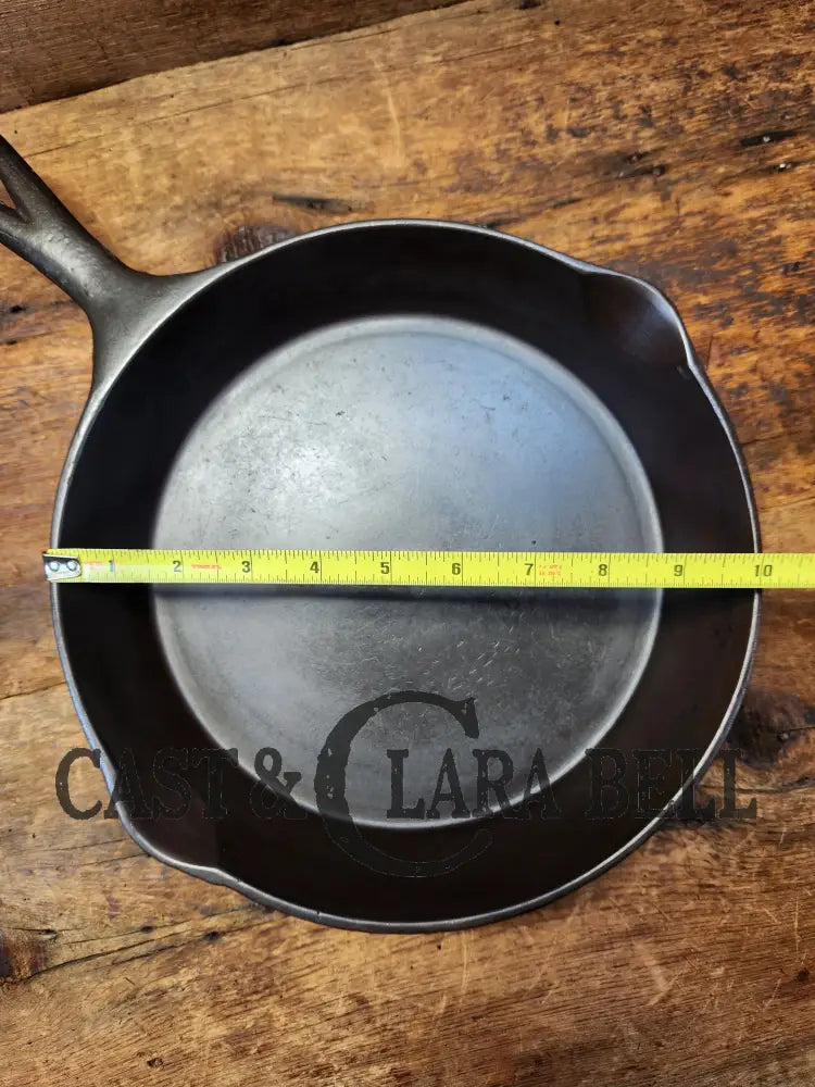 Priced To Sell! Campfire Cooker 1920’S Wagner Sidney O #8 ’Arc Straight’ Skillet With Heat Ring