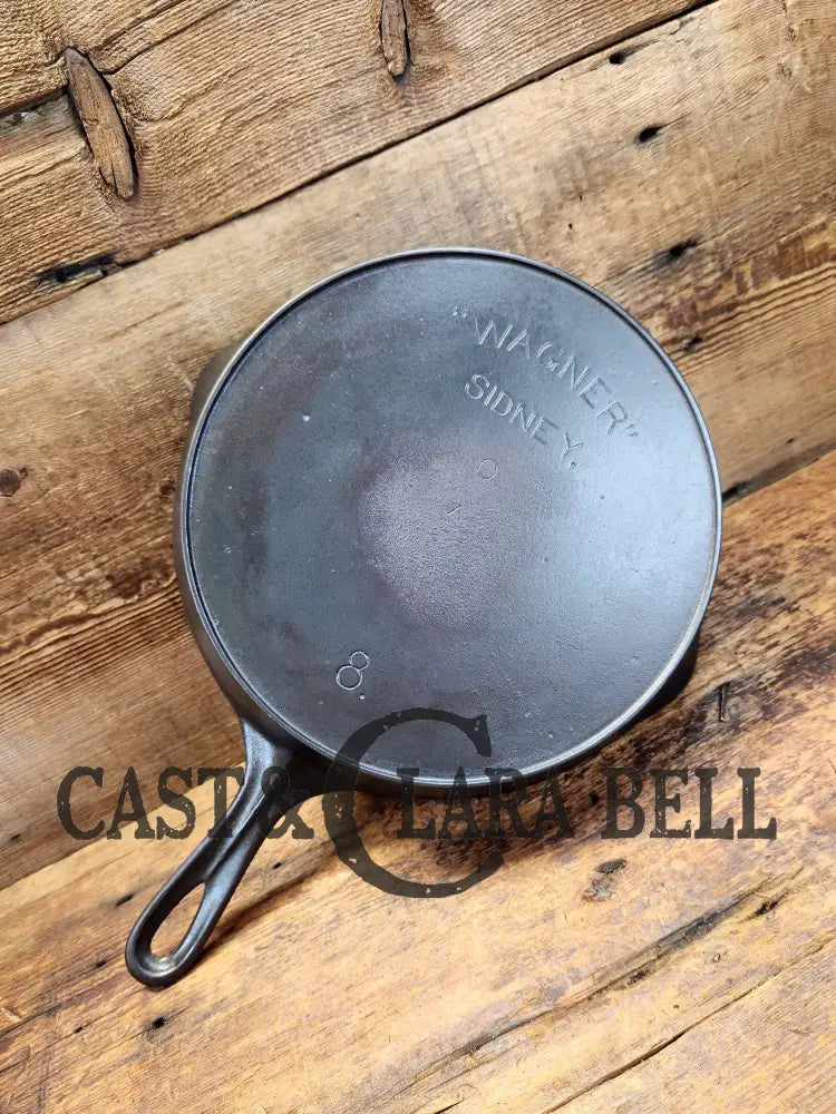 Priced To Sell! Campfire Cooker 1920’S Wagner Sidney O #8 ’Arc Straight’ Skillet With Heat Ring