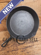 Priced to sell daily workhorse! Early 1900’s Lodge #8 Skillet with 3 Notch Heat Ring and raised RI. Great first pan!