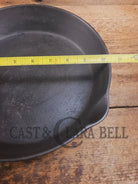 Priced to sell daily workhorse! Early 1900’s Lodge #8 Skillet with 3 Notch Heat Ring and raised RI. Great first pan!