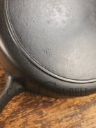 Priced to sell daily workhorse! Early 1900’s Lodge #8 Skillet with 3 Notch Heat Ring and raised RI. Great first pan!