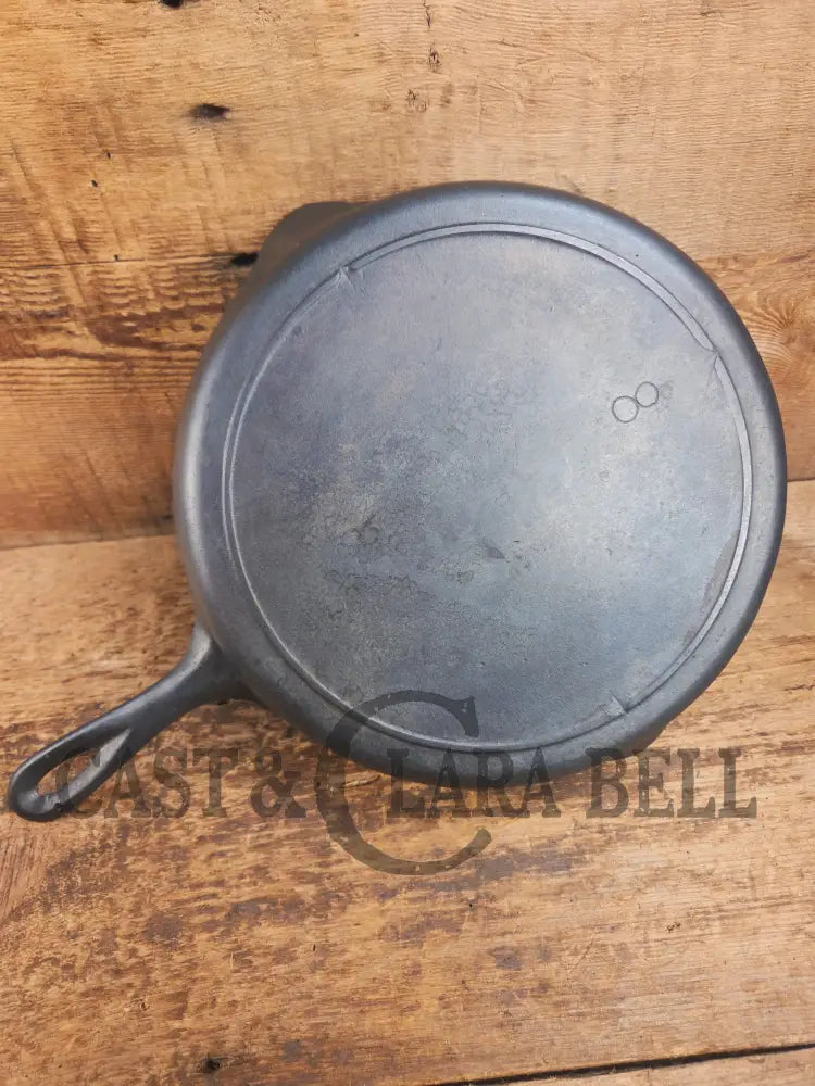 Priced to sell daily workhorse! Early 1900’s Lodge #8 Skillet with 3 Notch Heat Ring. Great first pan! Skillet