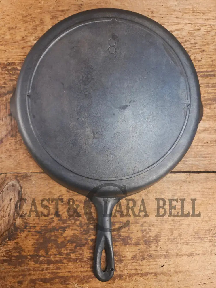 Priced to sell daily workhorse! Early 1900’s Lodge #8 Skillet with 3 Notch Heat Ring. Great first pan! Skillet