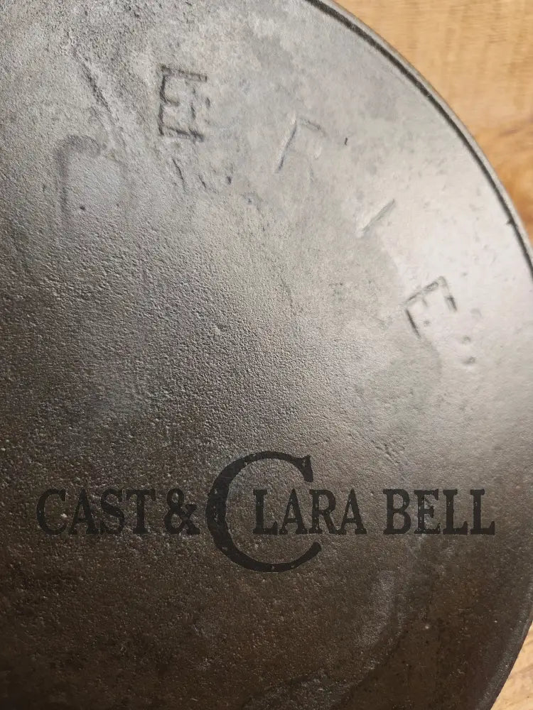 Priced to Sell. Early 1900’s Erie (Griswold) #9 Cast Skillet. 3rd Series Model lighter logo outside. GREAT daily user